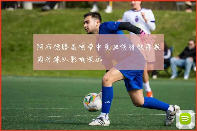 阿布德膝盖韧带中度扭伤将缺席数周对球队影响深远
